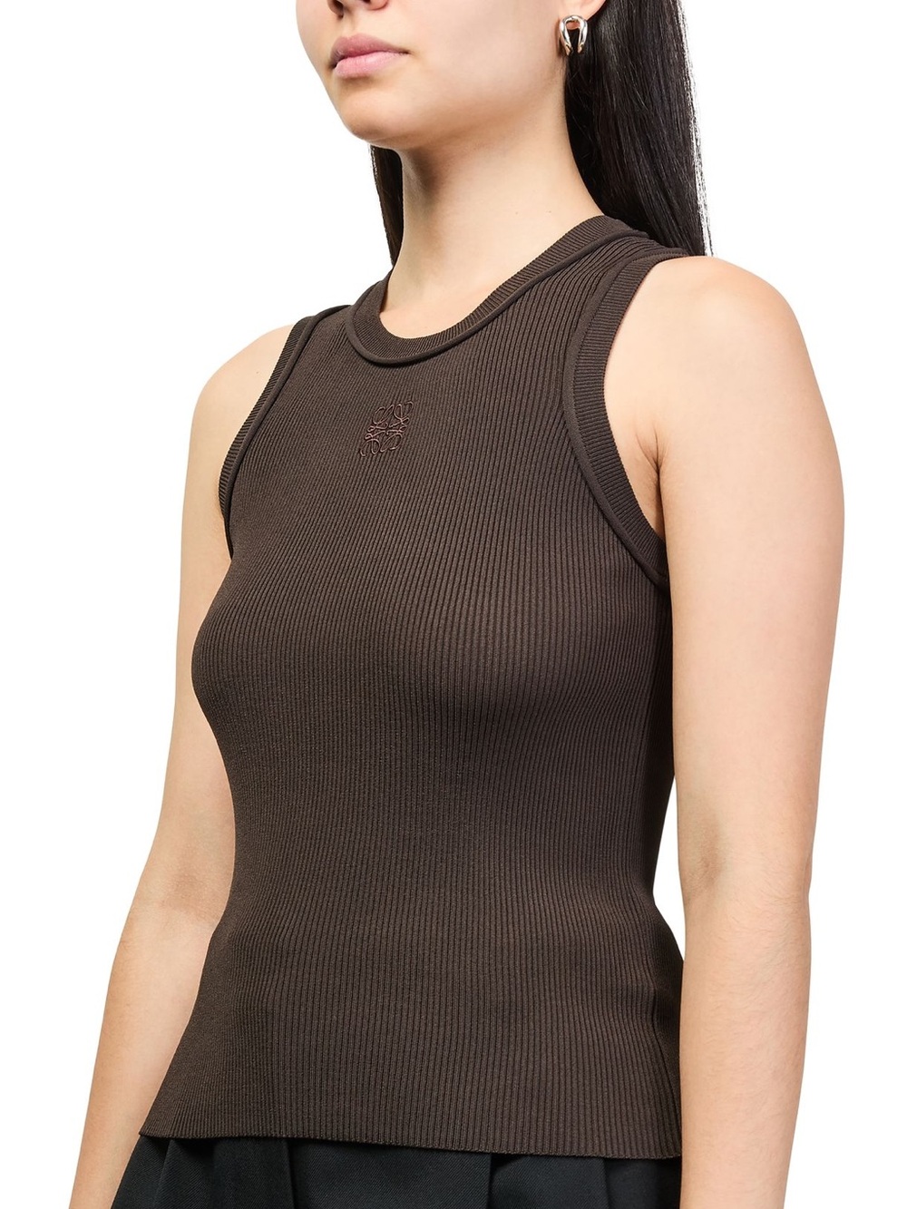 Loewe Anagram tank top in stretch viscose